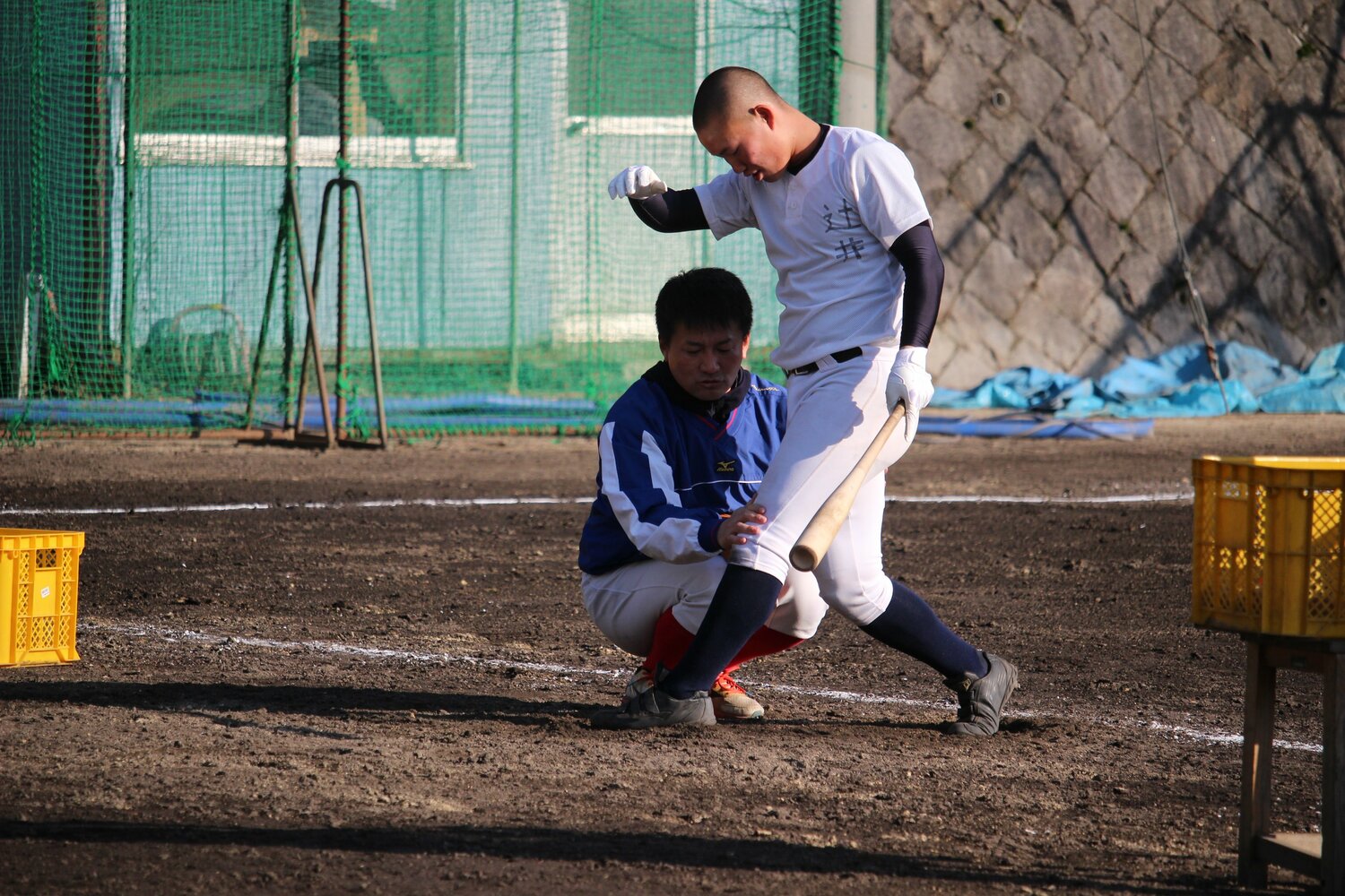 選手たちの個性を伸ばす指導で、原石を磨いてきた小牧監督　©︎Yu Takagi