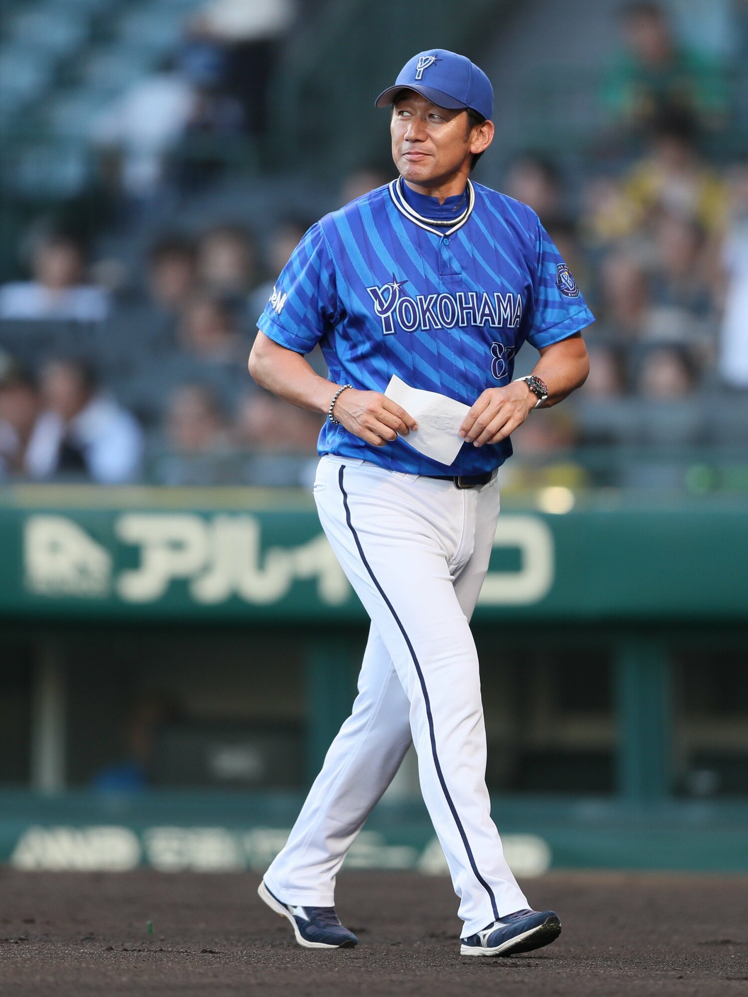 普段は辛口の森永さんもその手腕を高く評価する三浦監督　©JIJI PRESS