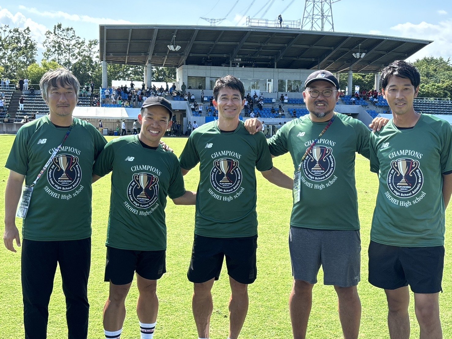 高校時代が一番サッカーを楽しんでいたと語った玉田監督。昌平高校で旧友たちと過ごす時間は「当時にタイムスリップする感覚はあります」©︎Takahito Ando