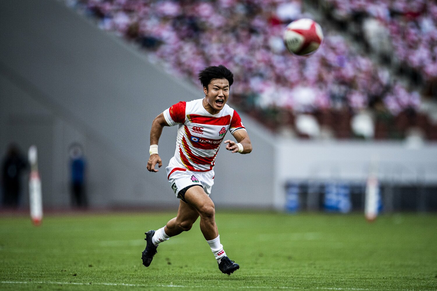 SH齋藤直人は早大出身の25歳。所属する東京サントリーサンゴリアスでは今季からキャプテンを務める　©︎Atsushi Kondo