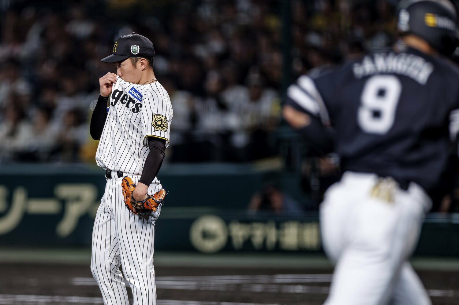 石井大智が柳田悠岐に投じたボールは決して甘い球ではなかった ©Kiichi Matsumoto