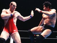 プロ格ヒーローズ　前田日明VSアレキサンダーカレリン　プロレスフィギュア プロ格ヒーローズ 前田日明VSアレキサンダーカレリン プロレス