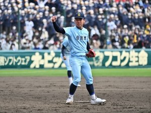 《繰り上げ出場・近江の躍進》ドラフト候補・山田陽翔に漂う“圧倒的主人公感”を見よ…！ 監督「大舞台になるほど力を発揮する、それが山田」