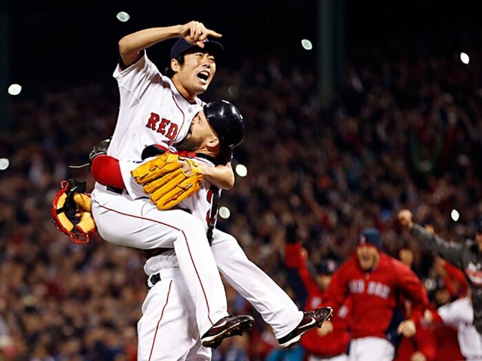 「抑えたら、何だっていいんですよ」上原浩治はいつもそう言っていた。＜Number Web＞ photograph by AFLO