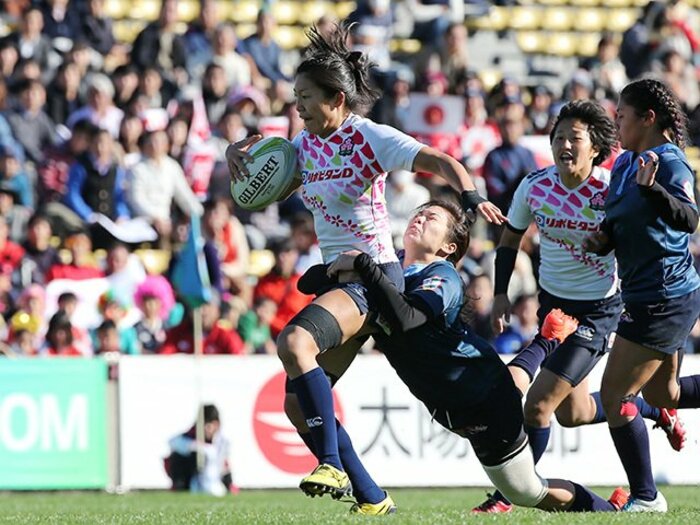彼女の人生とラグビーはどこで交差した？五輪決めたサクラセブンズの生き方。＜Number Web＞ photograph by Getty Images