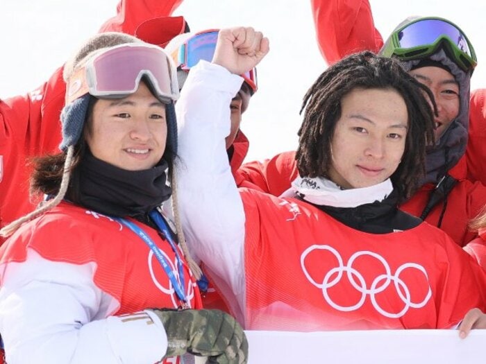 平野歩夢の一番のライバルになれるか?…話題のスノボー解説者が語る“平野家の末っ子”海祝の異才ぶり「あいつはヤバいです(笑)」<Number Web> photograph by JIJI PRESS