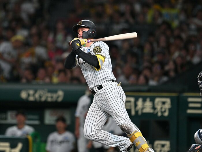 阪神独走を支える“育成の方法論”とは？ 森下翔太ら「大卒即戦力」補強と「少数精鋭に12球団最多の実戦機会」…成功の理由と懸念＜Number Web＞ photograph by Hideki Sugiyama