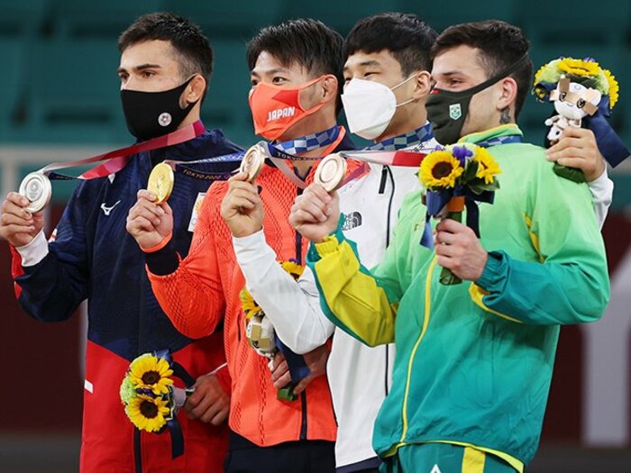 「従来の日本式の判定に」「肉親でも会うことは…」日本柔道躍進と“バブル方式”五輪、他国視点でどう感じた? ブラジル男子監督の日本人女性に聞く<Number Web> photograph by JIJI PRESS