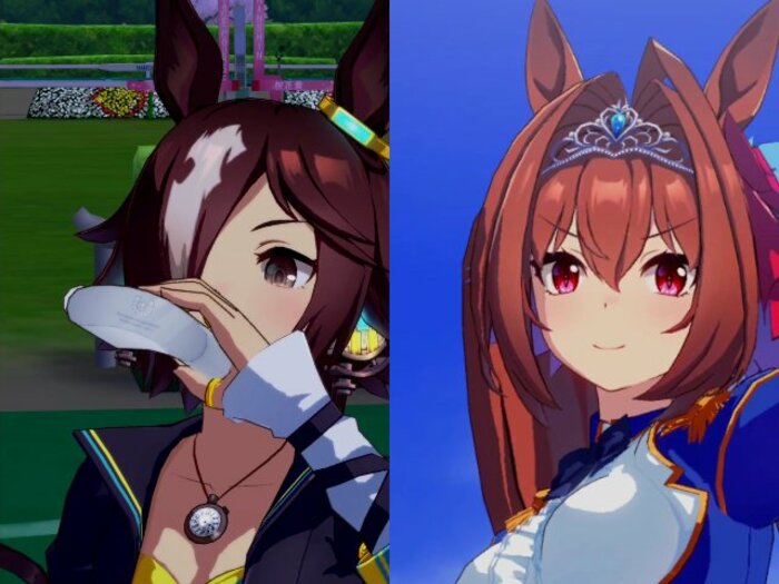 1000万DL超『ウマ娘』が描くウオッカvsスカーレットのライバル物語…“幻のエリザベス女王杯”に隠された「グッとくる」言葉とは？＜Number Web＞ photograph by ©Cygames, Inc.