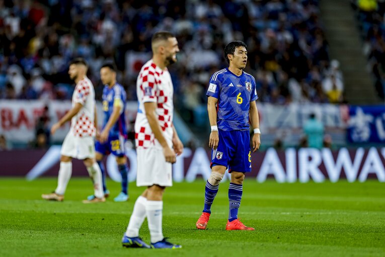 2022年カタールW杯 クロアチア戦　©︎Kiichi Matsumoto／JMPA