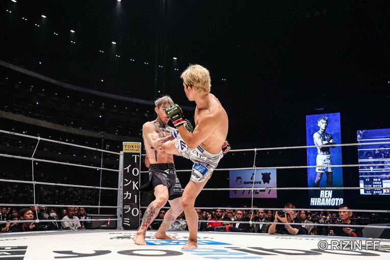 『超RIZIN.3』朝倉未来vs.平本蓮　©RIZIN FF