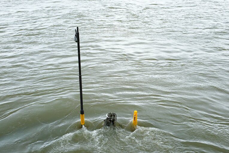 国際環境NGO「サーフライダー財団」が定期的に調査をしているが、「競技をするのは危険」という数値が出ているという　©NurPhoto via AFP/JIJI PRESS