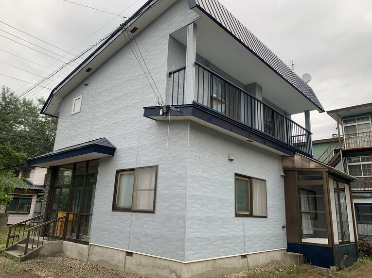 森高校野球部の寮（筆者撮影）