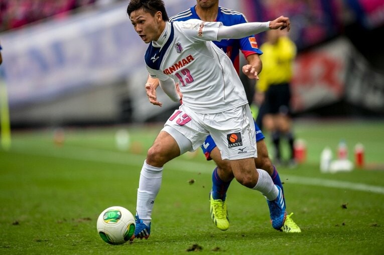 2013年の南野拓実（18歳）　©Sports Graphic Number