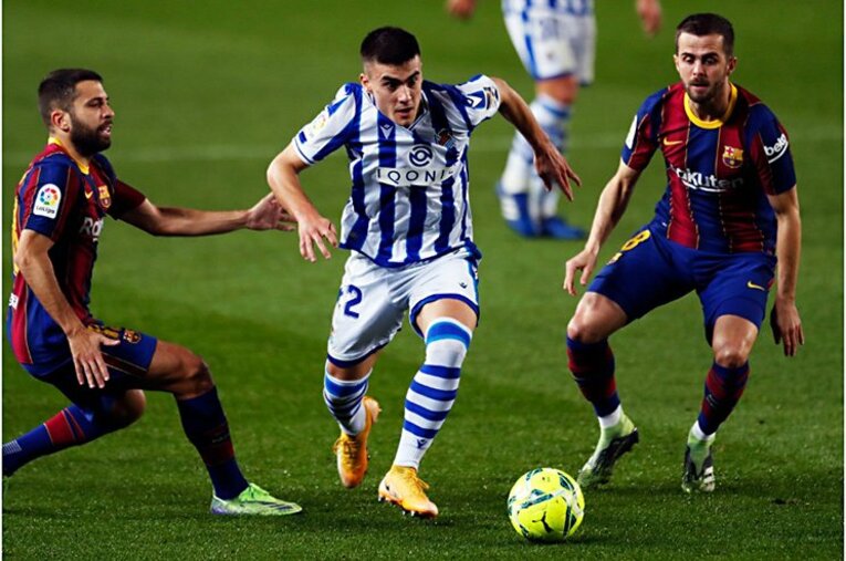 ソシエダの新星バレネチュアも投入されたが……