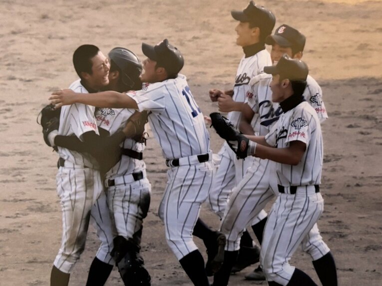 高校時代の横山雄哉（本人提供）