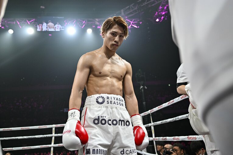 井上尚弥の当日体重は62.9kgと“過去最重量”だった　©Hiroaki Yamaguchi