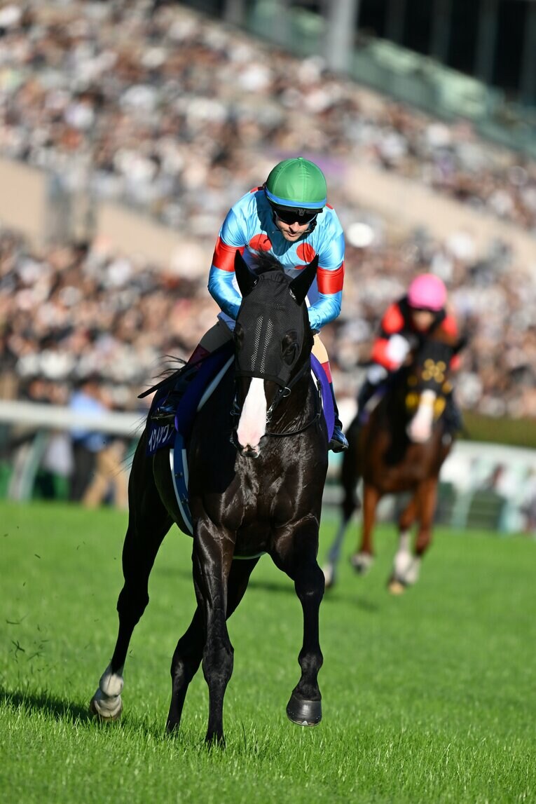 イクイノックスの返し馬の様子　©Keiji Ishikawa