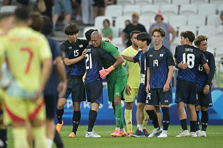 号泣する小久保玲央ブライアン　©Takuya Kaneko/JMPA