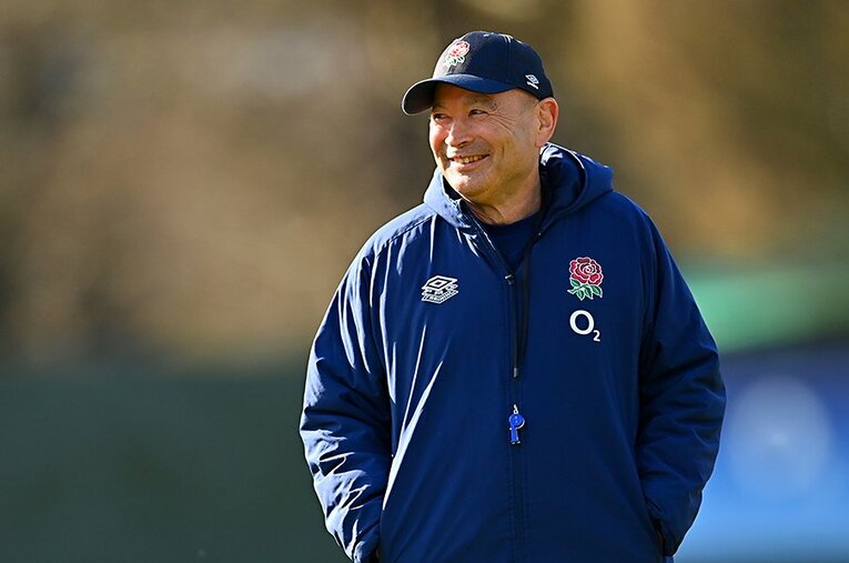 ラグビー界だけにとどまらず、世界のトップコーチからも学びを得ていると語ったエディー・ジョーンズ。コーチングへの探究心は衰えることはない ／ photograph by Getty Images