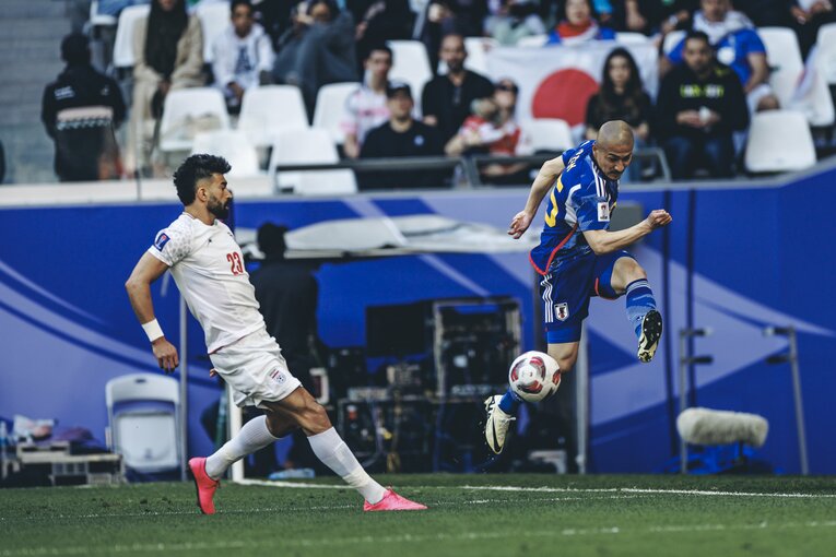 左ウイングに抜擢された前田大然　©︎Kiichi Matsumoto