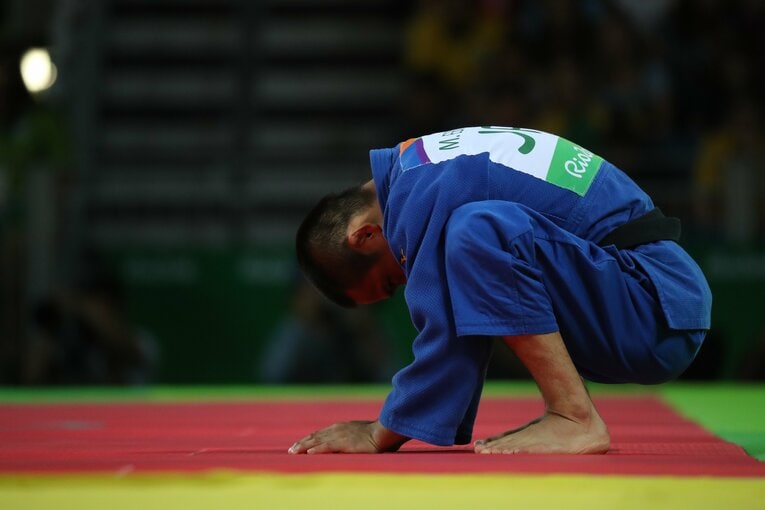リオ五輪の海老沼　©Shinya Mano/JMPA