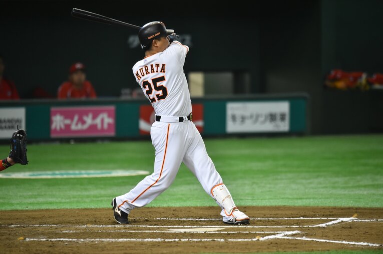 巨人時代の村田修一　©️Hideki Sugiyama