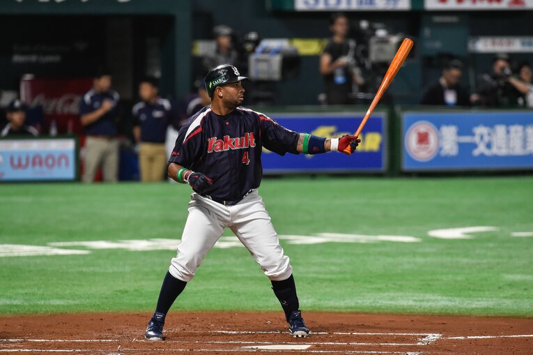 プロ野球最多のシーズン60本塁打を放ったバレンティン　©Hideki Sugiyama　