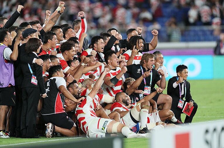 6月26日にブリティッシュ＆アイリッシュ・ライオンズとのカードを発表したラグビー日本代表。ハードなカレンダーだが、“本物”との対戦へ準備を進める ／ photograph by Naoya Sanuki