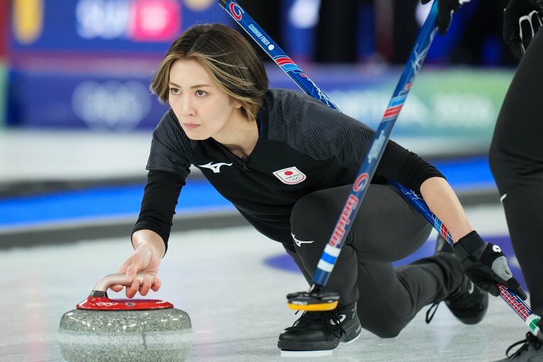 フォルティウスのスキップ吉村紗也香。持ち前の正確なショットは蘇るのか　©Tsutomu Kishimoto/JMPA