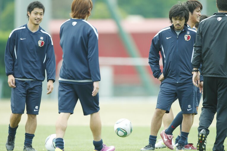 鹿島アントラーズMF小笠原満男（2011年）　©︎Tamon Matsuzono