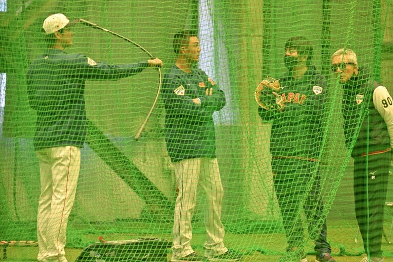 大谷＆ヌートバー　貴重2ショット　©Naoya Sanuki