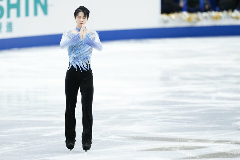 2021-2022シーズンのショートプラグラム『序奏とロンド・カプリチオーソ』　©Asami Enomoto