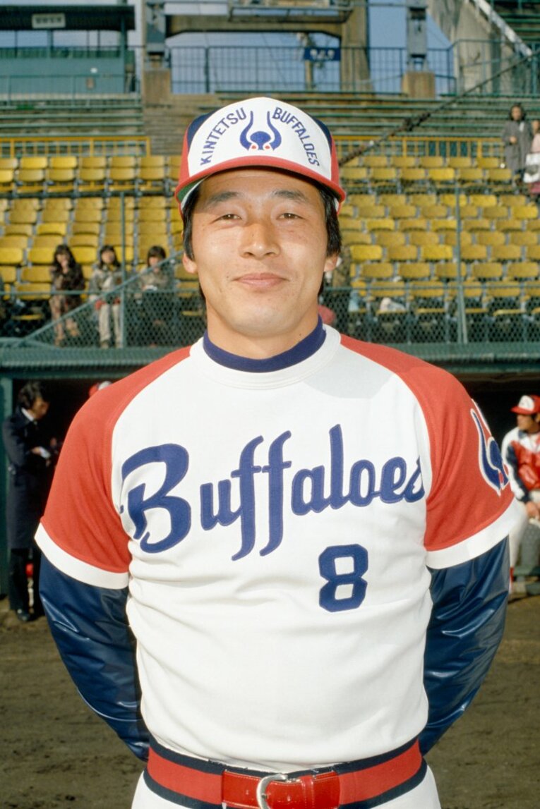 坂口のプロ1年目に一軍を指揮していた梨田昌孝氏の現役時代　©Sports Graphic Number