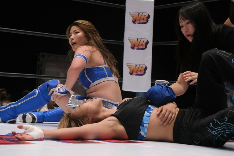 スターダムの大学生レスラー・妃南　©Norihiro Hashimoto