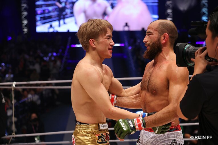朝倉海vsフアン・アーチュレッタ　©RIZIN FF
