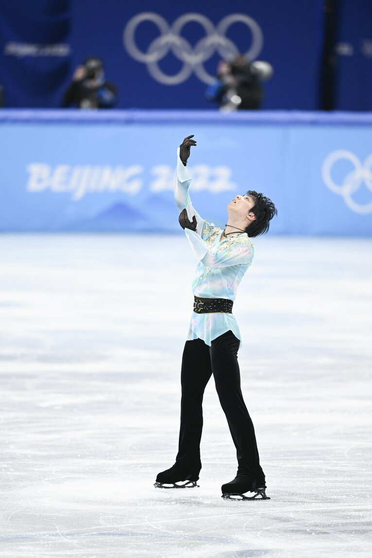 北京五輪フリー『天と地と』　©Asami Enomoto/JMPA