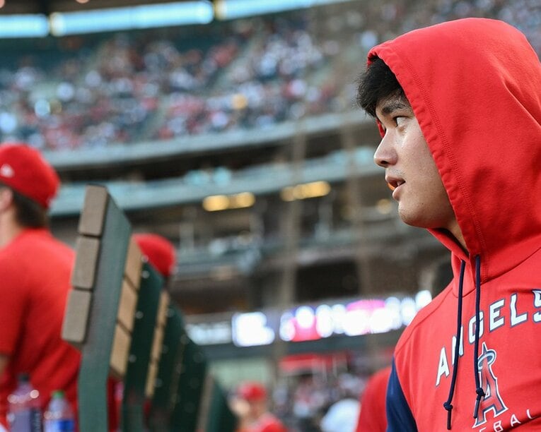 【未公開ショット多数！エンゼルス時代の秘蔵愛されショット】2021年の大谷 ／ photograph by Nanae Suzuki