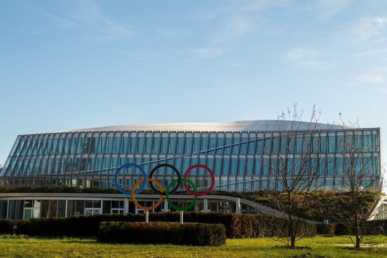 約160億円かけて2年前に改修されたIOC本部（スイス・ローザンヌ）　©Getty Images
