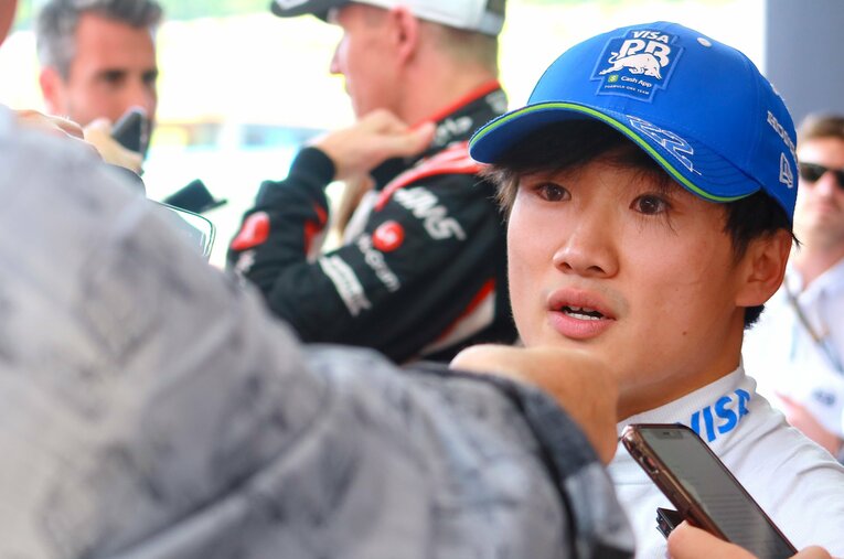 今季中のレッドブル昇格が事実上消滅した角田。この結果は数年後、吉と出るか凶と出るか ／ photograph by Masahiro Owari