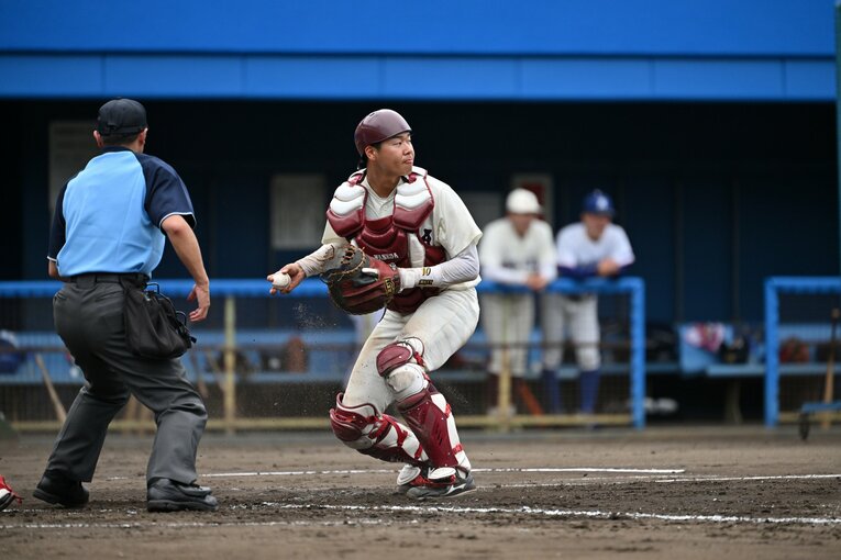 大学ジャパンでもキャプテンを務めた印出太一捕手。まさかのドラフト指名漏れとなった　©Hideki Sugiyama