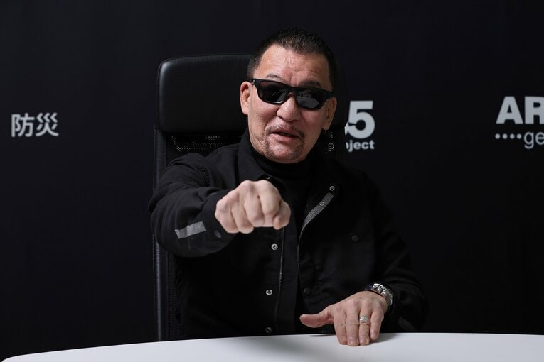 武藤敬司の引退について語る蝶野正洋　©︎Shigeki Yamamoto