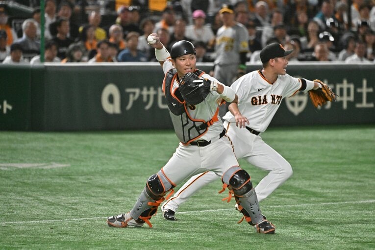 2017年ドラフト会議、巨人に3位で入団した大城卓三 ©Hideki Sugiyama