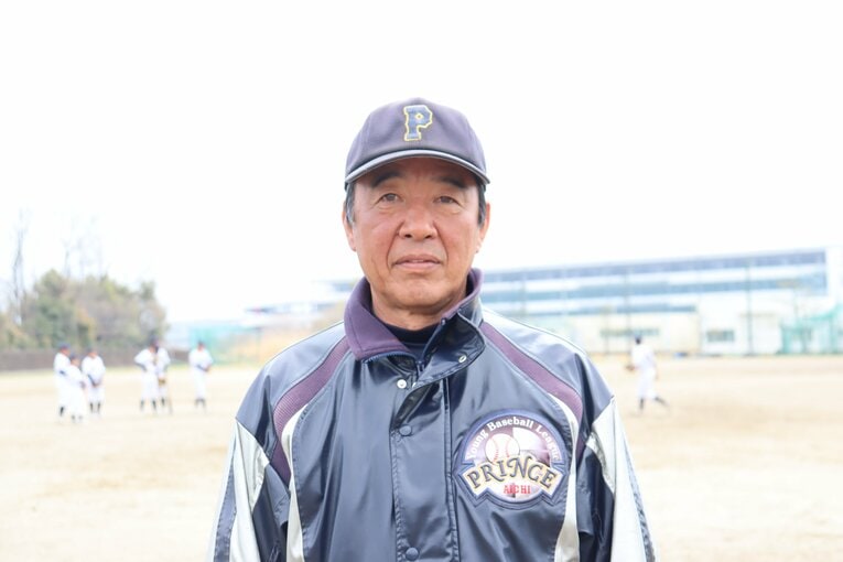 63歳になった瀬戸山さん。現在は地元、愛知で少年野球の指導に携わる　©Genki Taguchi
