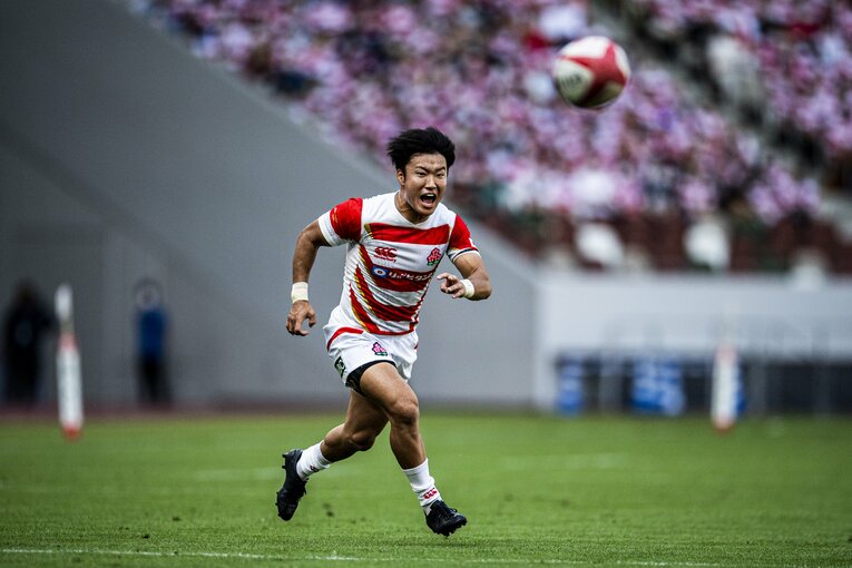 SH齋藤直人は早大出身の25歳。所属する東京サントリーサンゴリアスでは今季からキャプテンを務める　©︎Atsushi Kondo