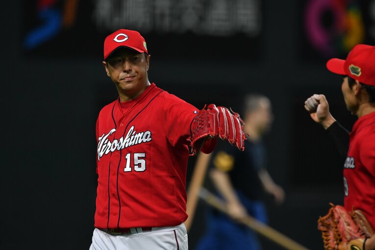 「日本に戻るなら広島以外は考えられない」というかねてからの公約通り、古巣広島に復帰し、育ててもらった球団への恩義を示した　©Hideki Sugiyama