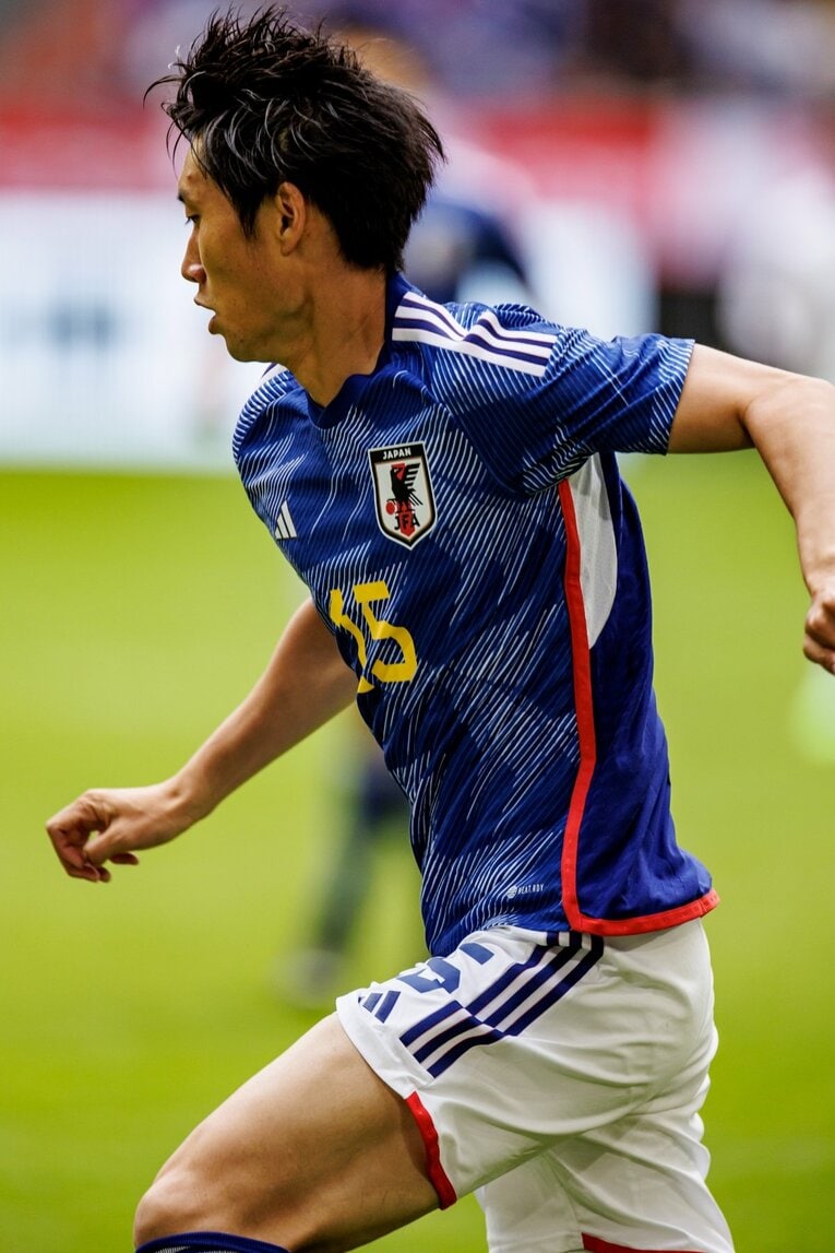 日本代表9月シリーズの鎌田　©Kiichi Matsumoto