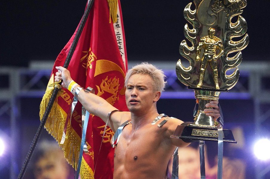 「新日本プロレスが存在している意味がない」オカダ・カズチカらは木谷オーナー“涙の猛ゲキ”にどう応える? 真夏の『G1』で反転攻勢なるか<Number Web> photograph by Essei Hara