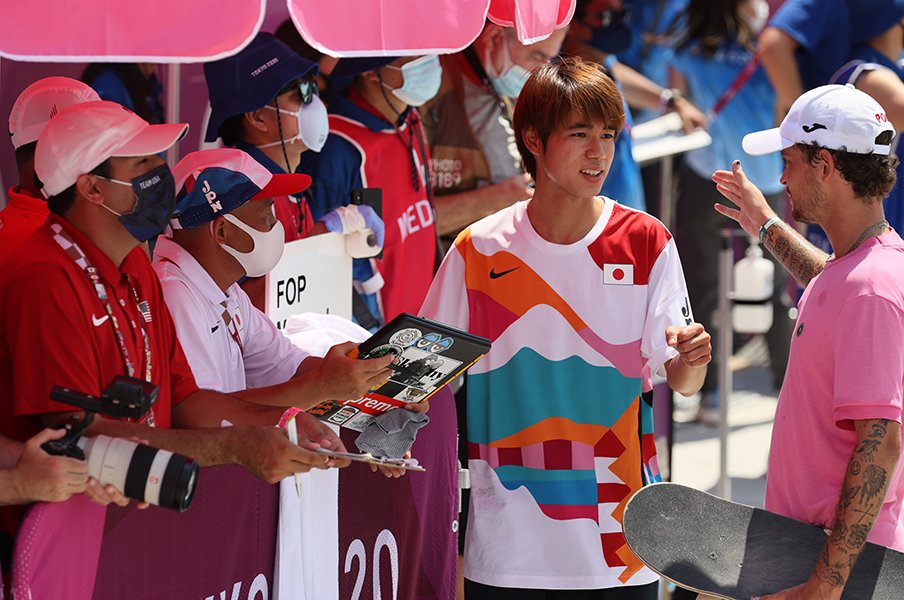 東京五輪が“新しい五輪”だったことを示す「3つの光景」 IOCの「若い世代を引き込みたい」意図はどう着地した?<Number Web> photograph by Kaoru Watanabe/JMPA
