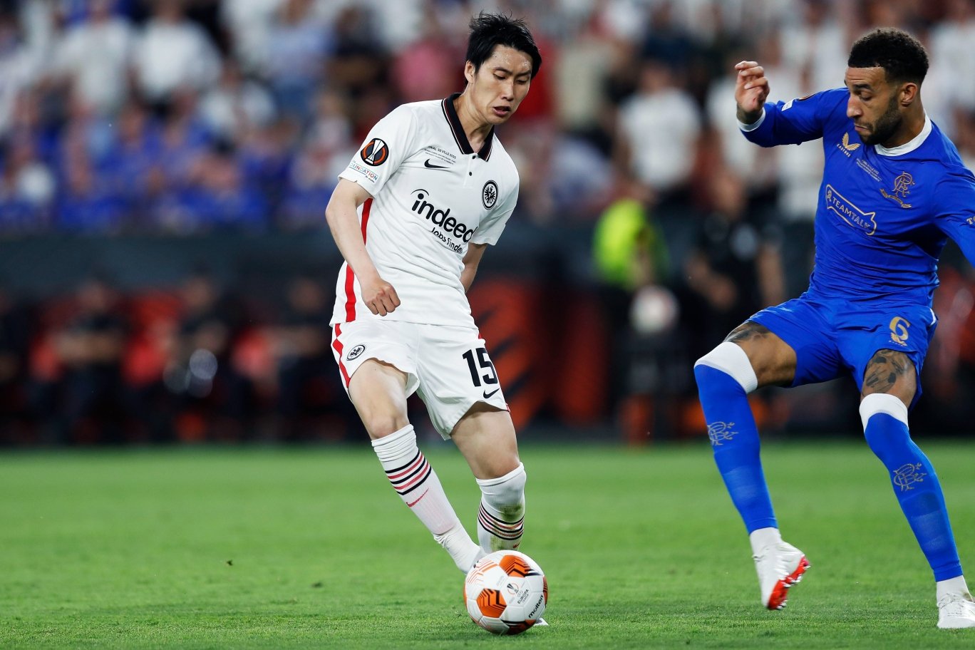 EL決勝での鎌田 ©Daisuke Nakashima